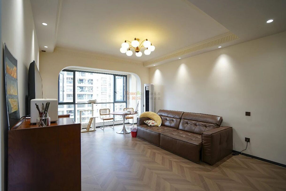 翠瓏灣三居：沒有浮夸造型，復古設計美得讓人移不開眼